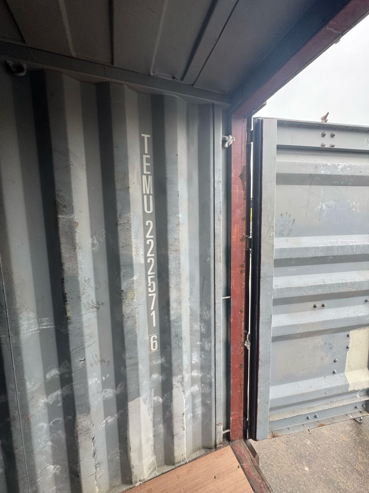 Морской контейнер TEMU2225716