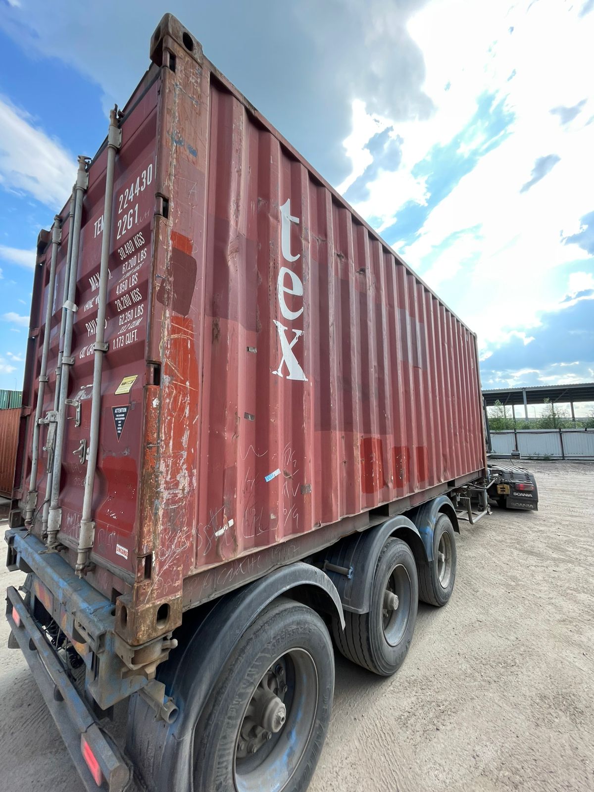 Морской контейнер TEMU2244300