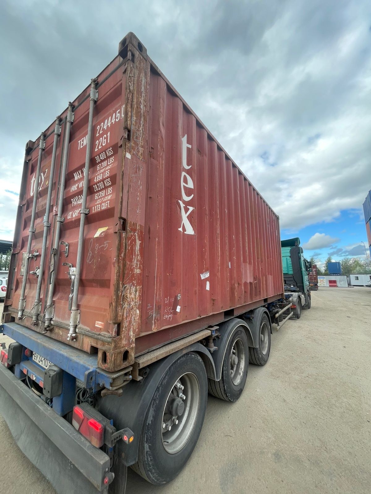 Морской контейнер TEMU2244450