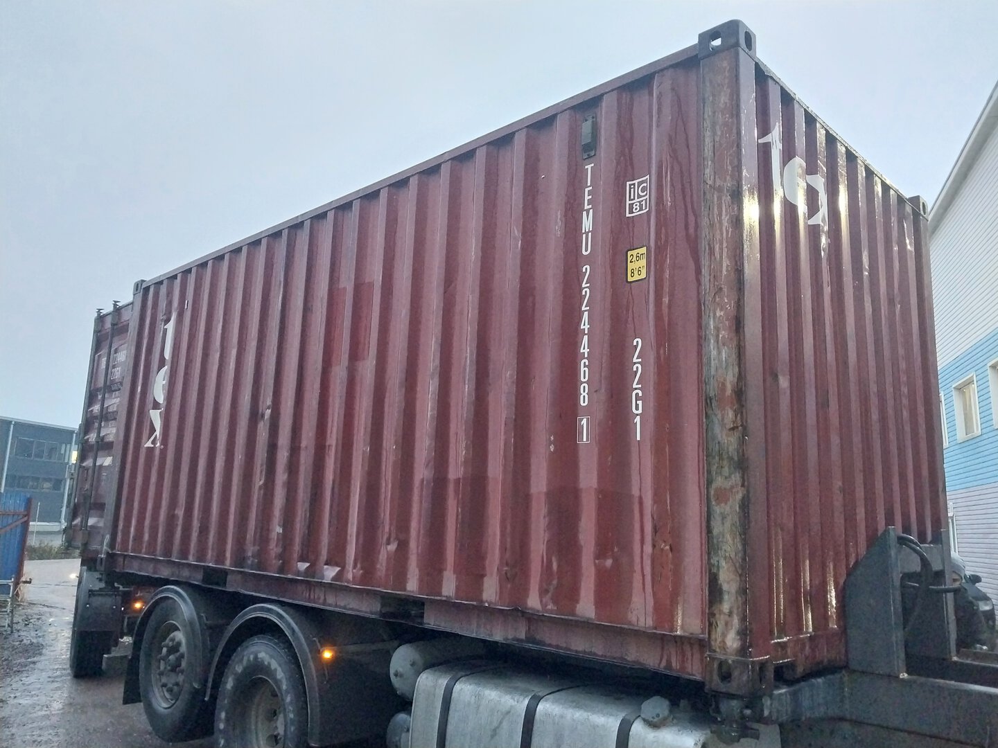 Морской контейнер TEMU2244681
