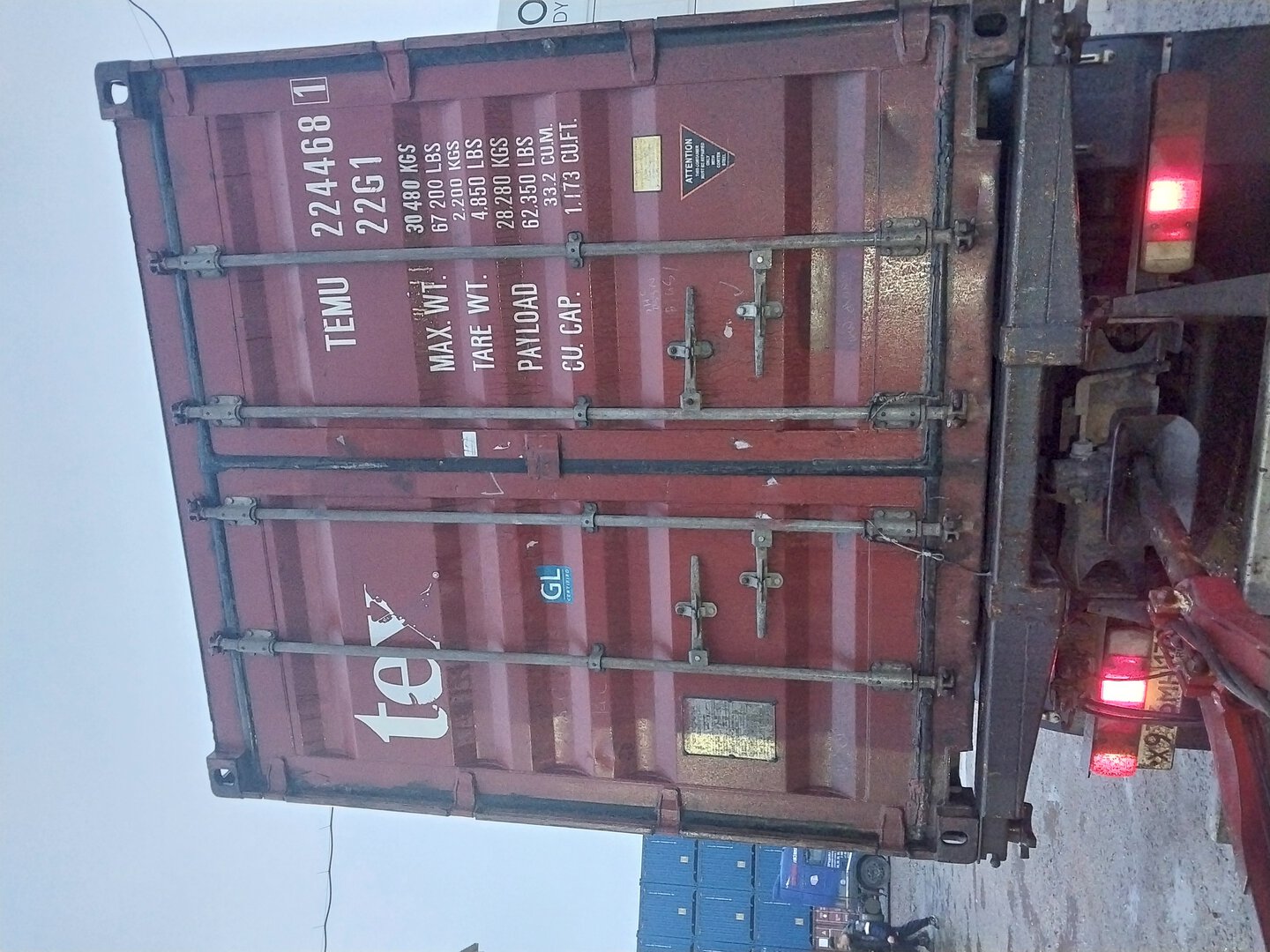 Морской контейнер TEMU2244681
