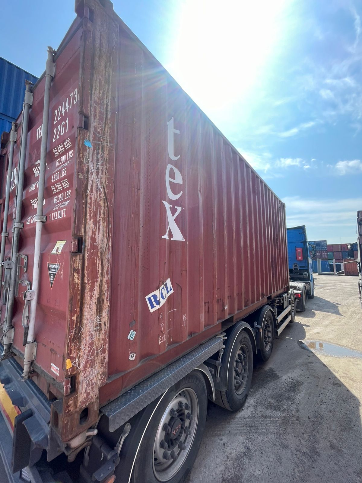 Морской контейнер TEMU2244737