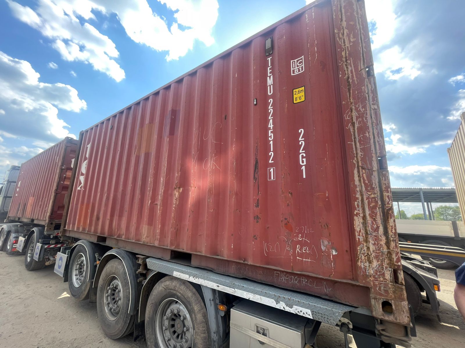 Морской контейнер TEMU2245121