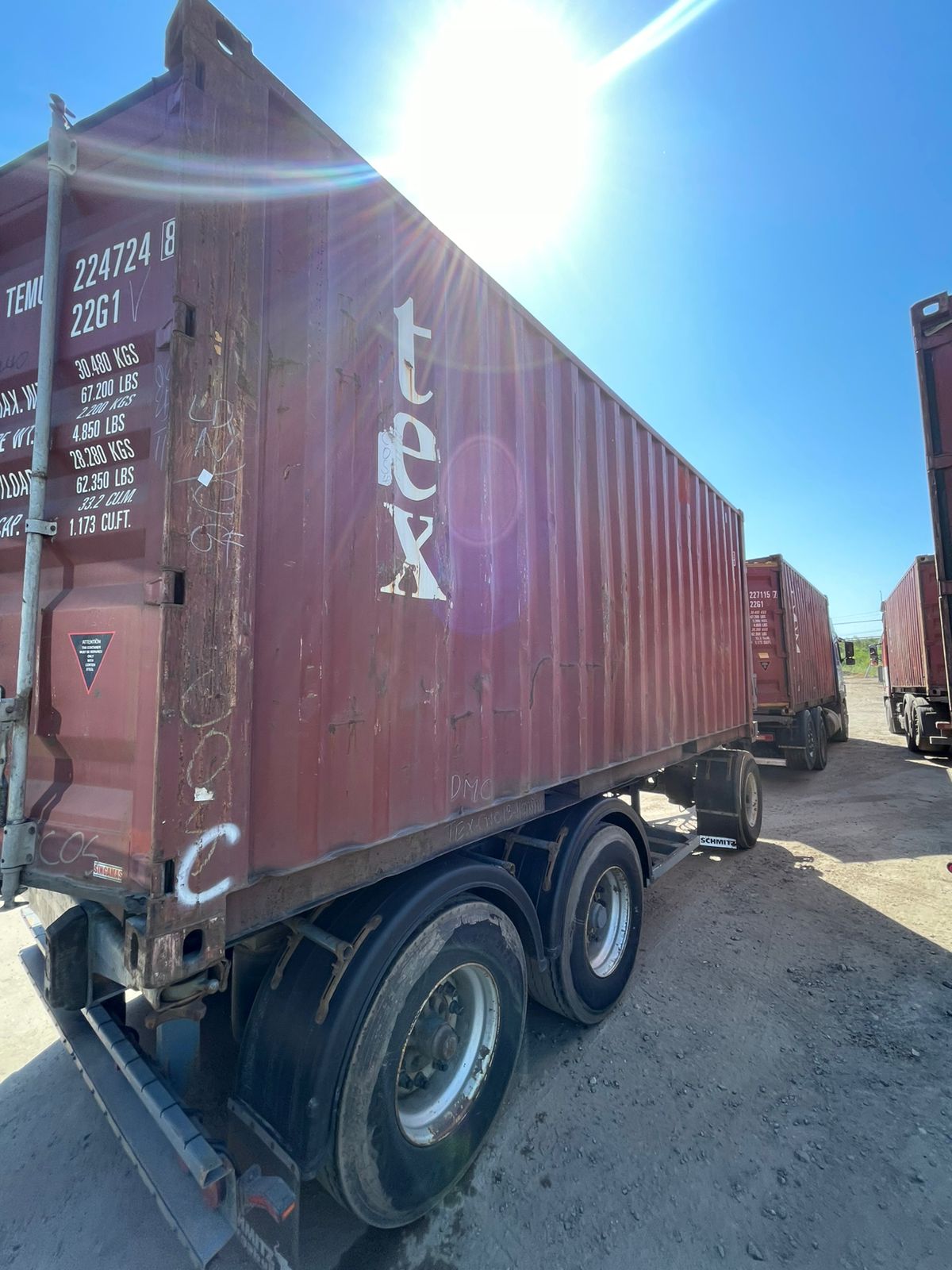 Морской контейнер TEMU2247248