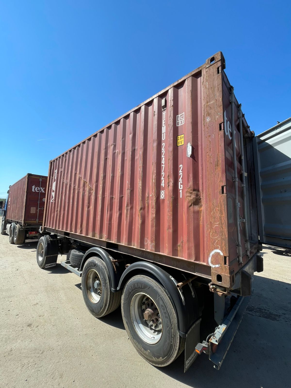 Морской контейнер TEMU2247248