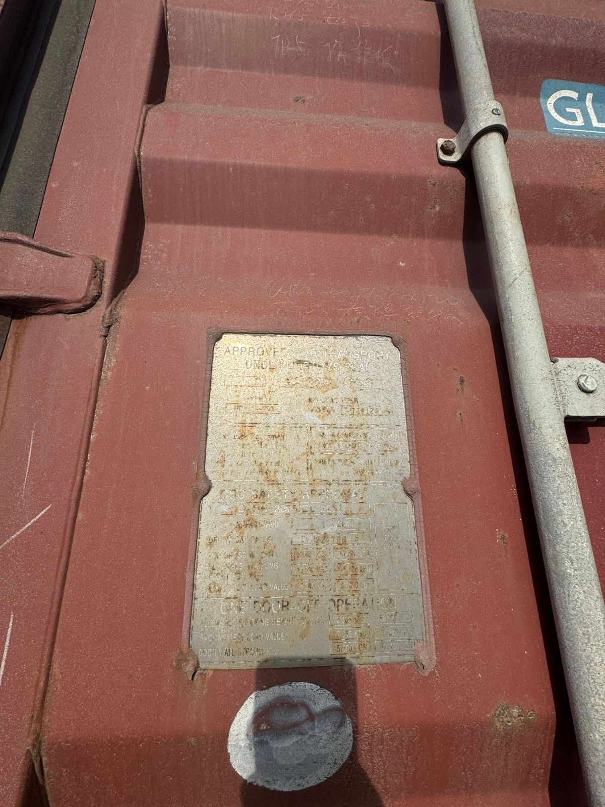 Морской контейнер TEMU2247865