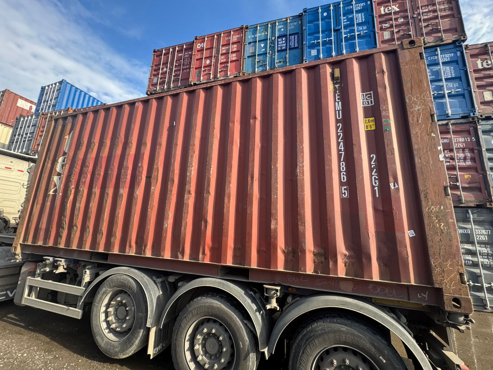 Морской контейнер TEMU2247865