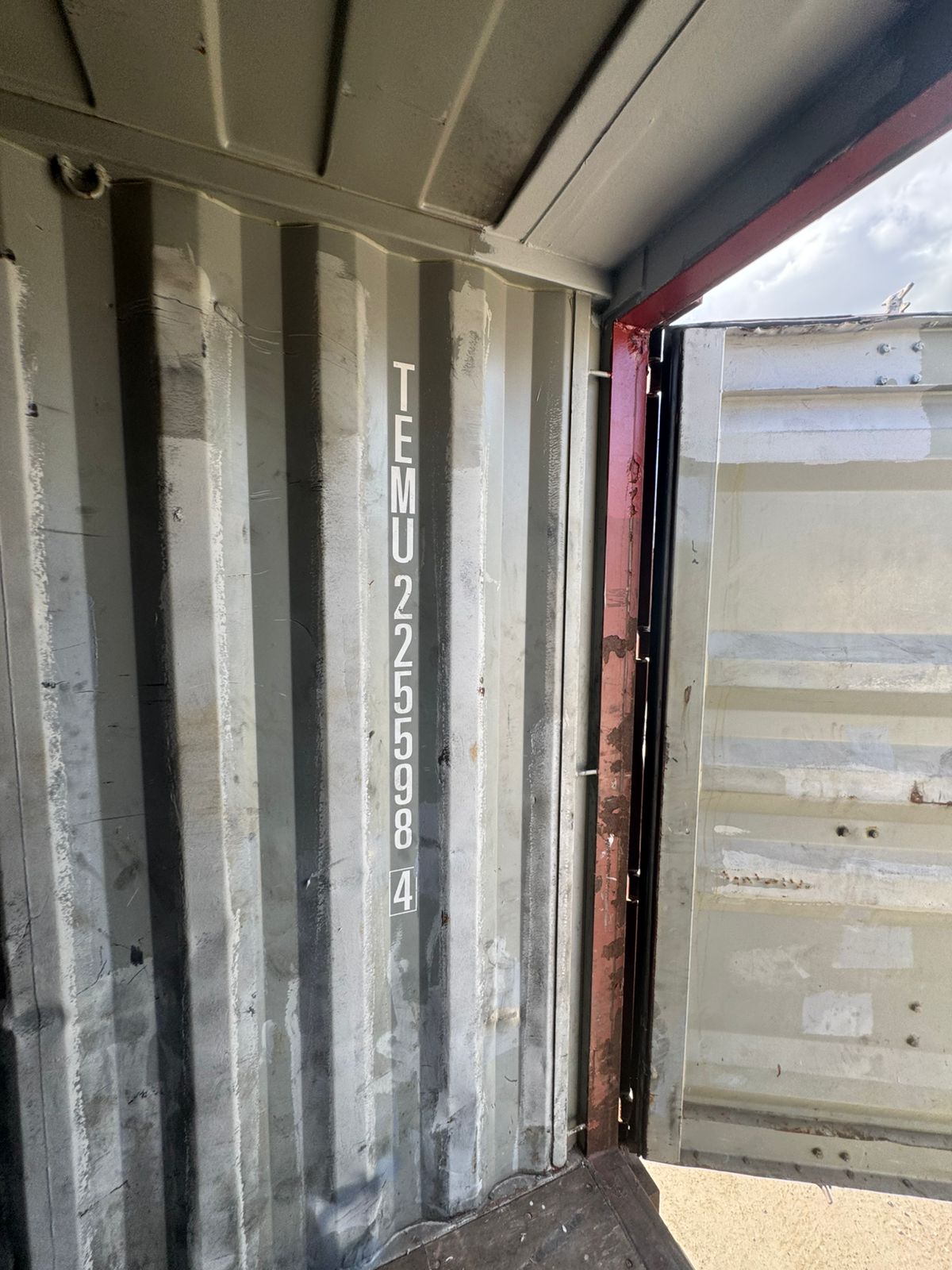 Морской контейнер TEMU2255984