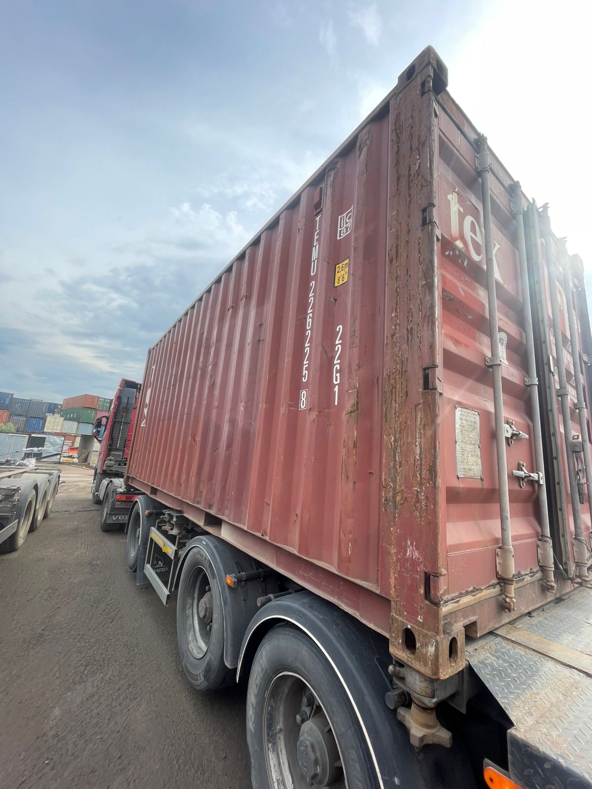 Морской контейнер TEMU2262258