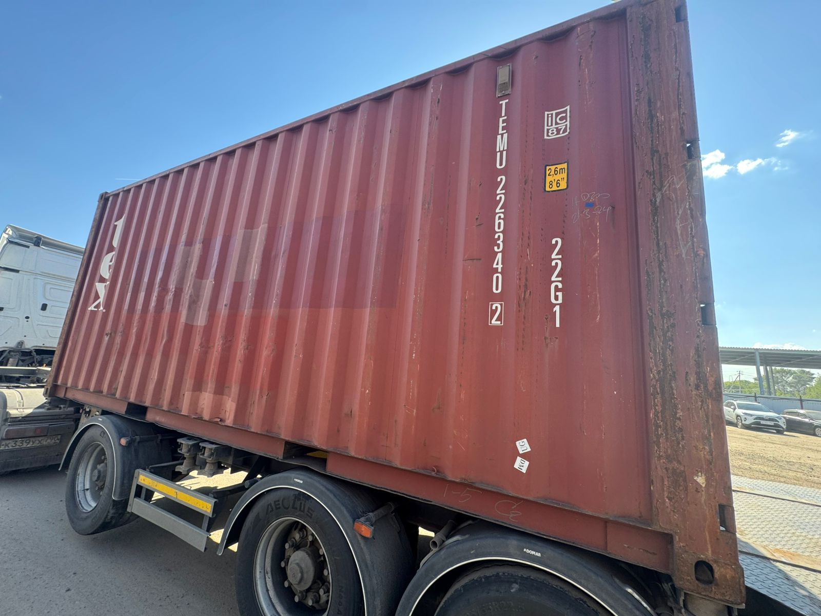 Морской контейнер TEMU2263402