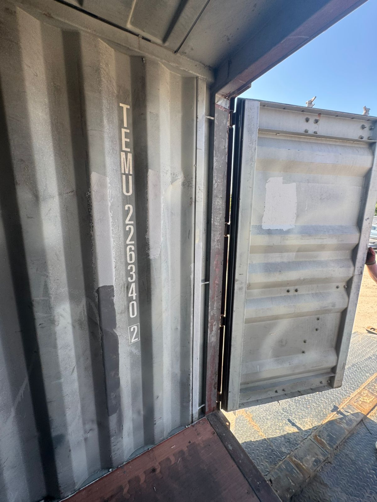 Морской контейнер TEMU2263402