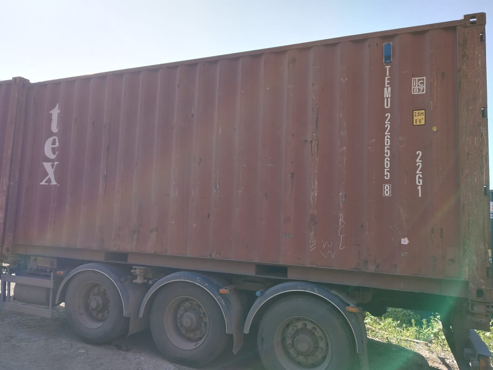 Морской контейнер TEMU2265658