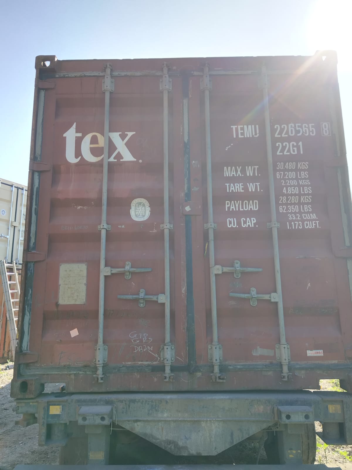 Морской контейнер TEMU2265658