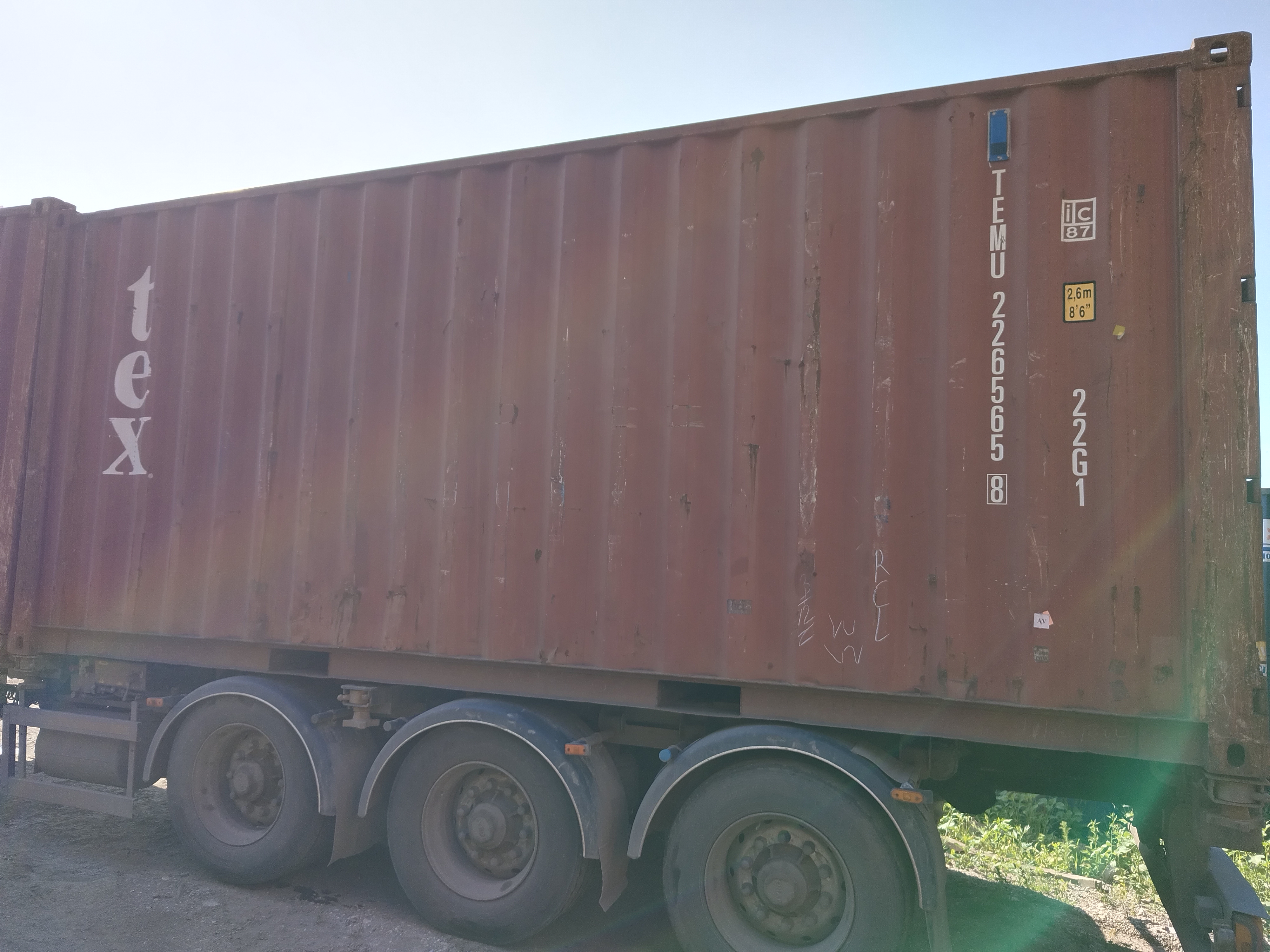 Морской контейнер TEMU2265658