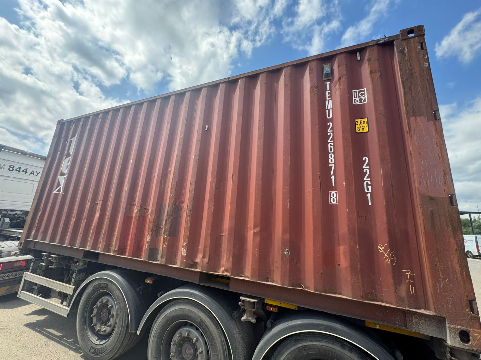 Морской контейнер TEMU2268718