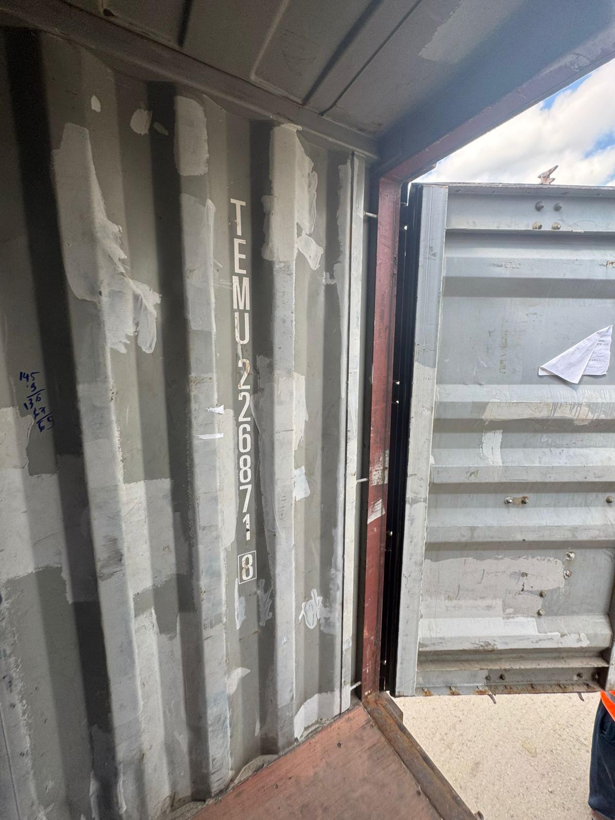 Морской контейнер TEMU2268718