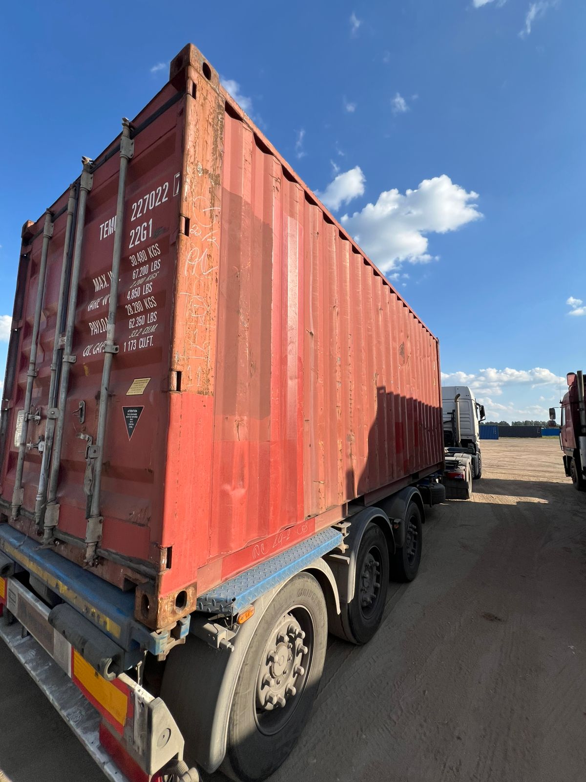 Морской контейнер TEMU2270227