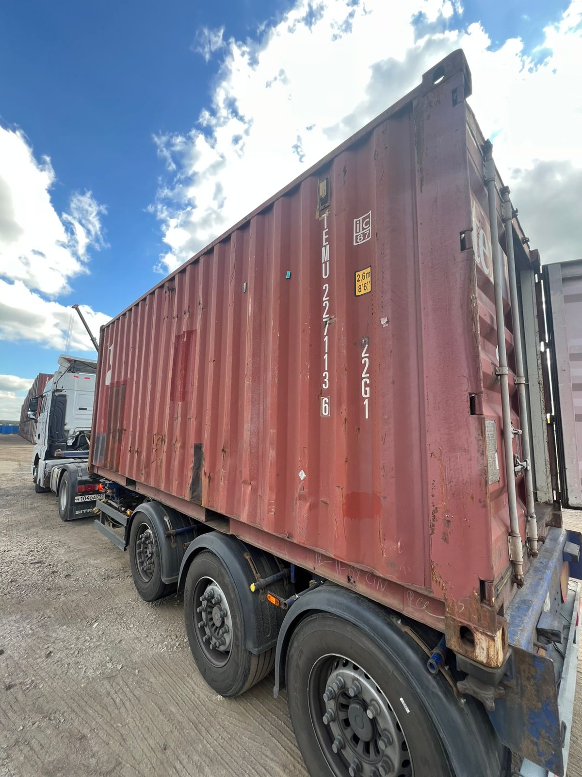 Морской контейнер TEMU2271136