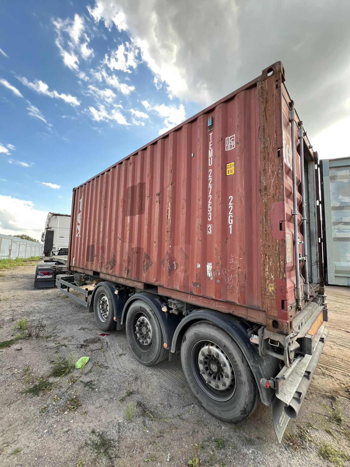 Морской контейнер TEMU2272533