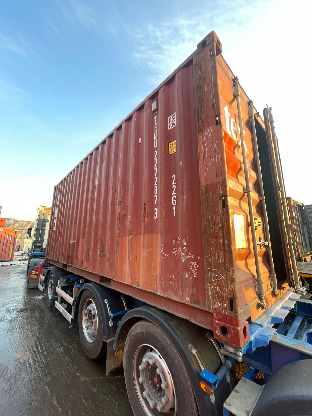 Морской контейнер TEMU2272873