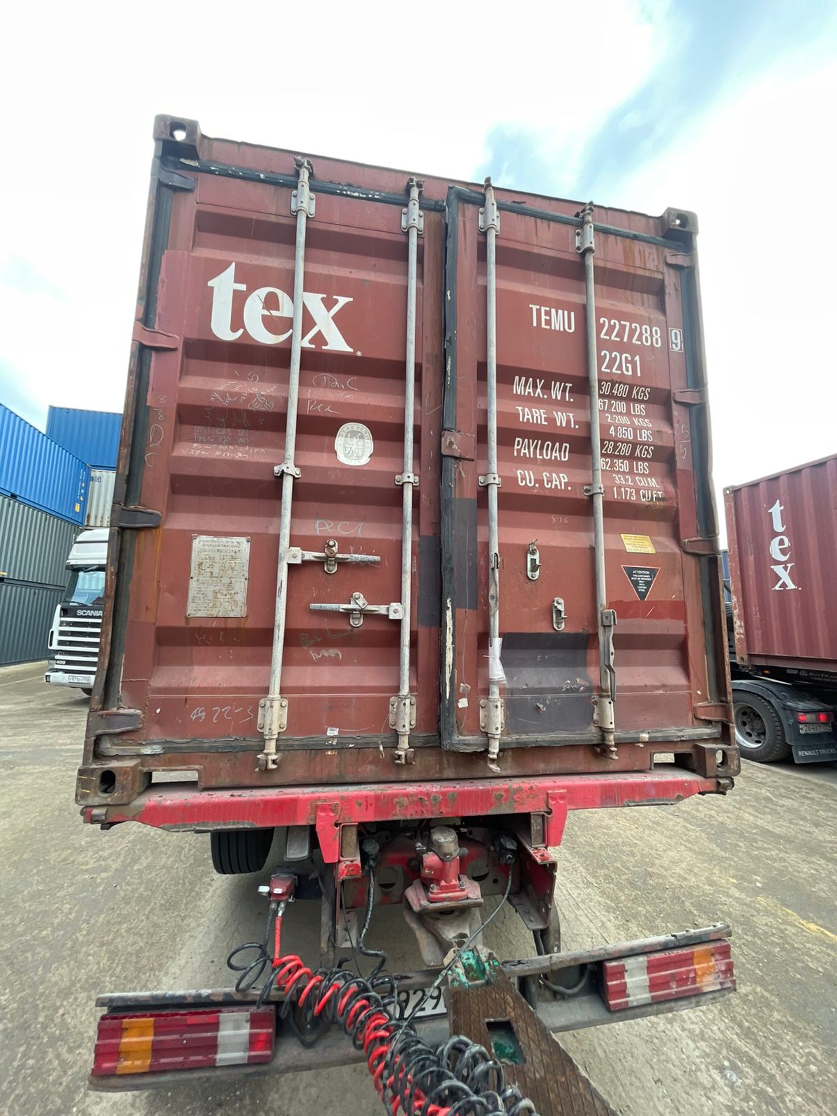 Морской контейнер TEMU2272889