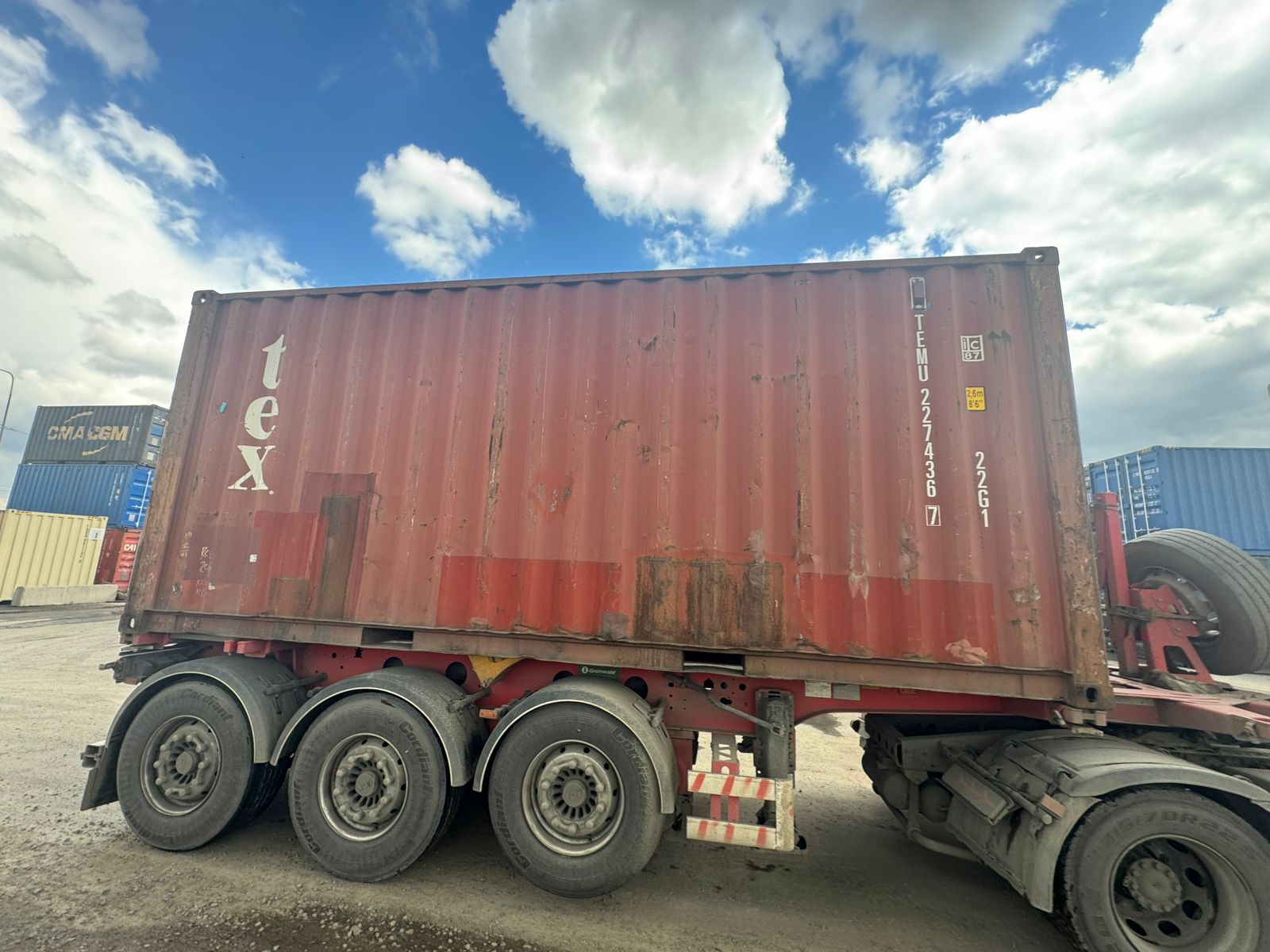 Морской контейнер TEMU2274367