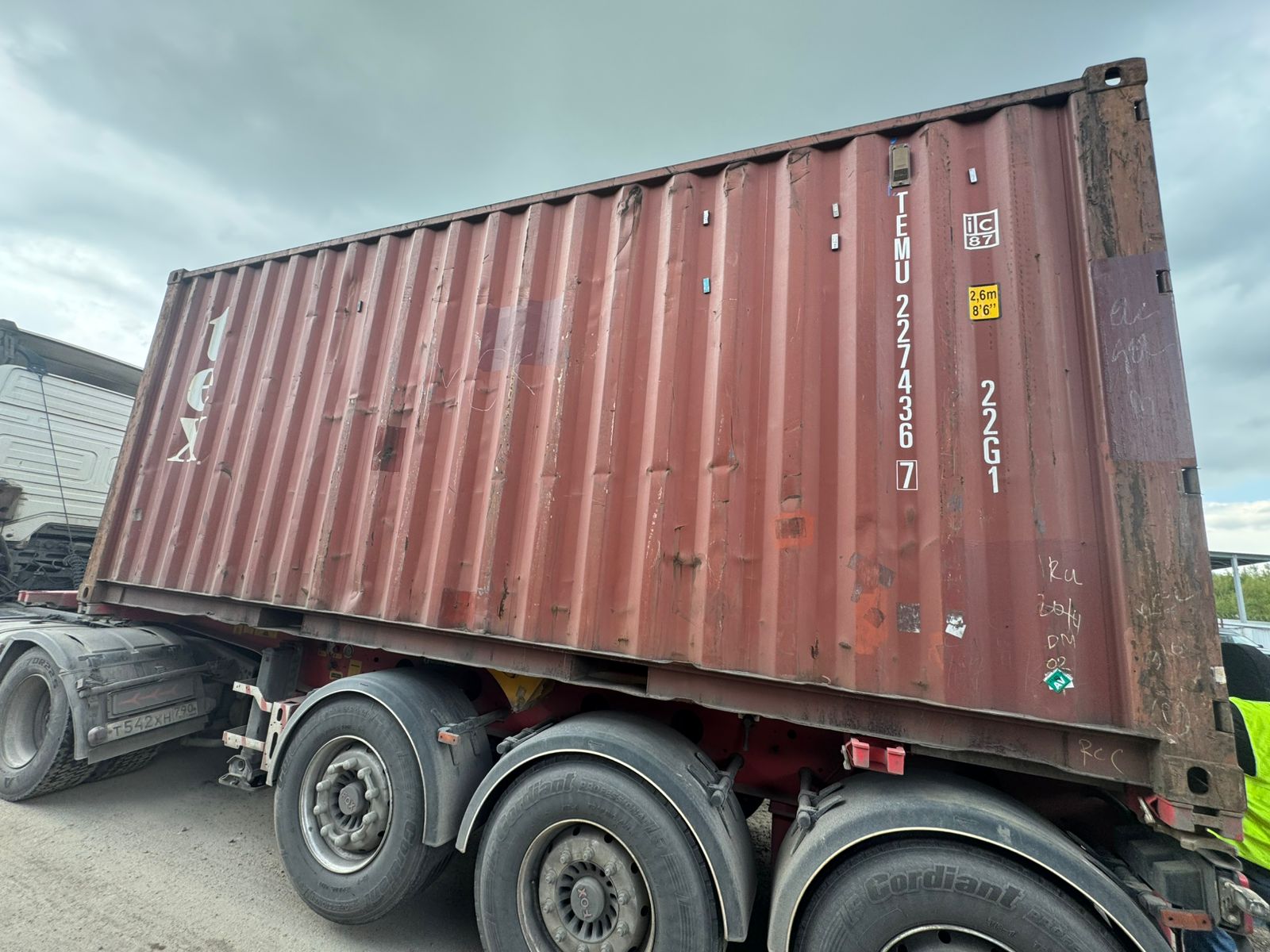 Морской контейнер TEMU2274367