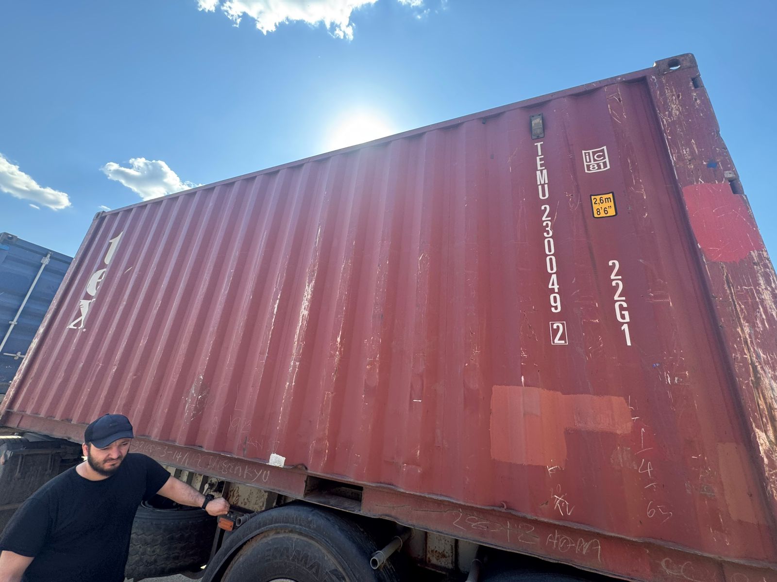 Морской контейнер TEMU2300492