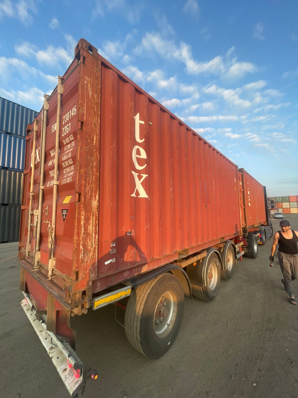 Морской контейнер TEMU2301457