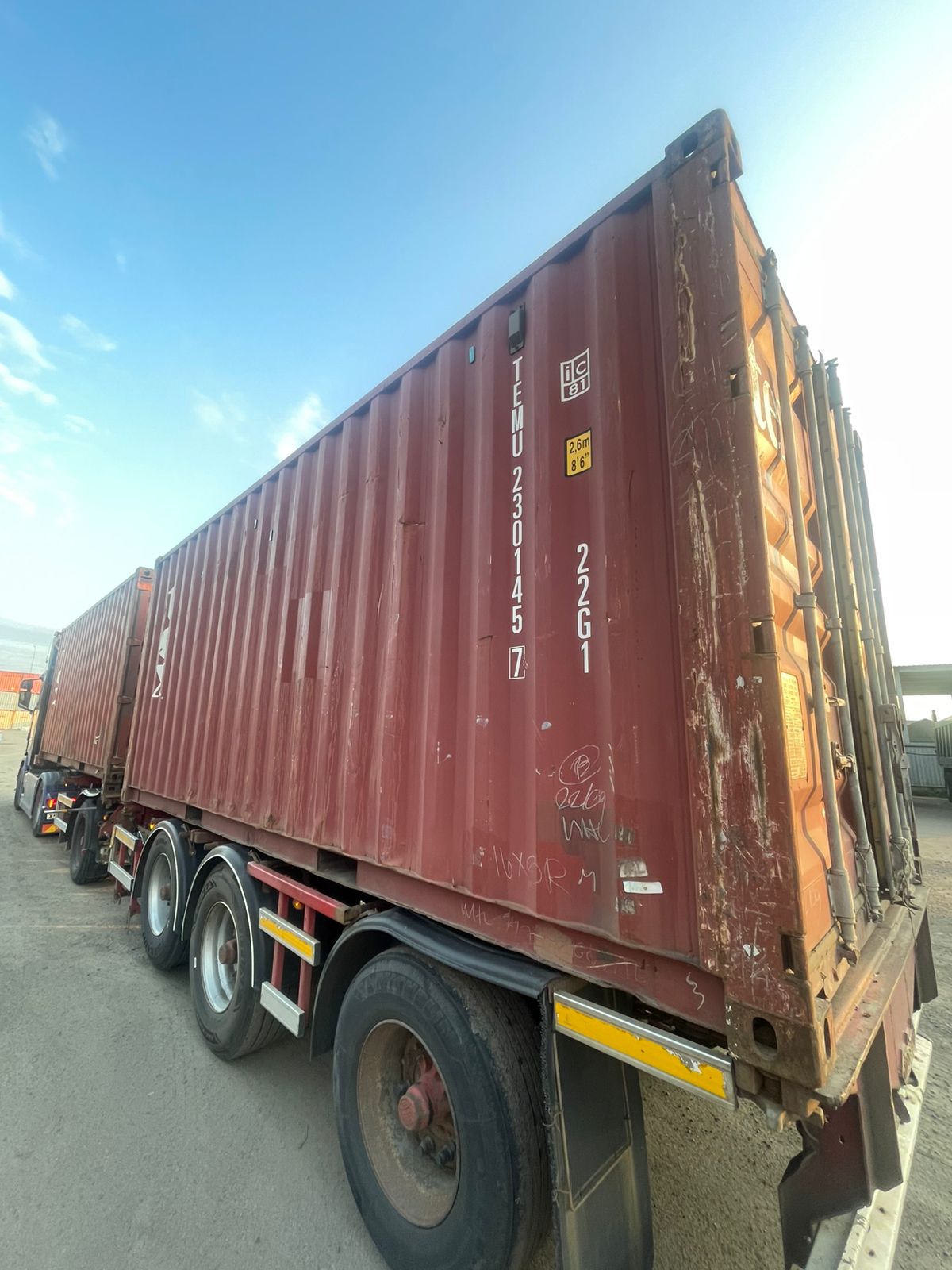 Морской контейнер TEMU2301457
