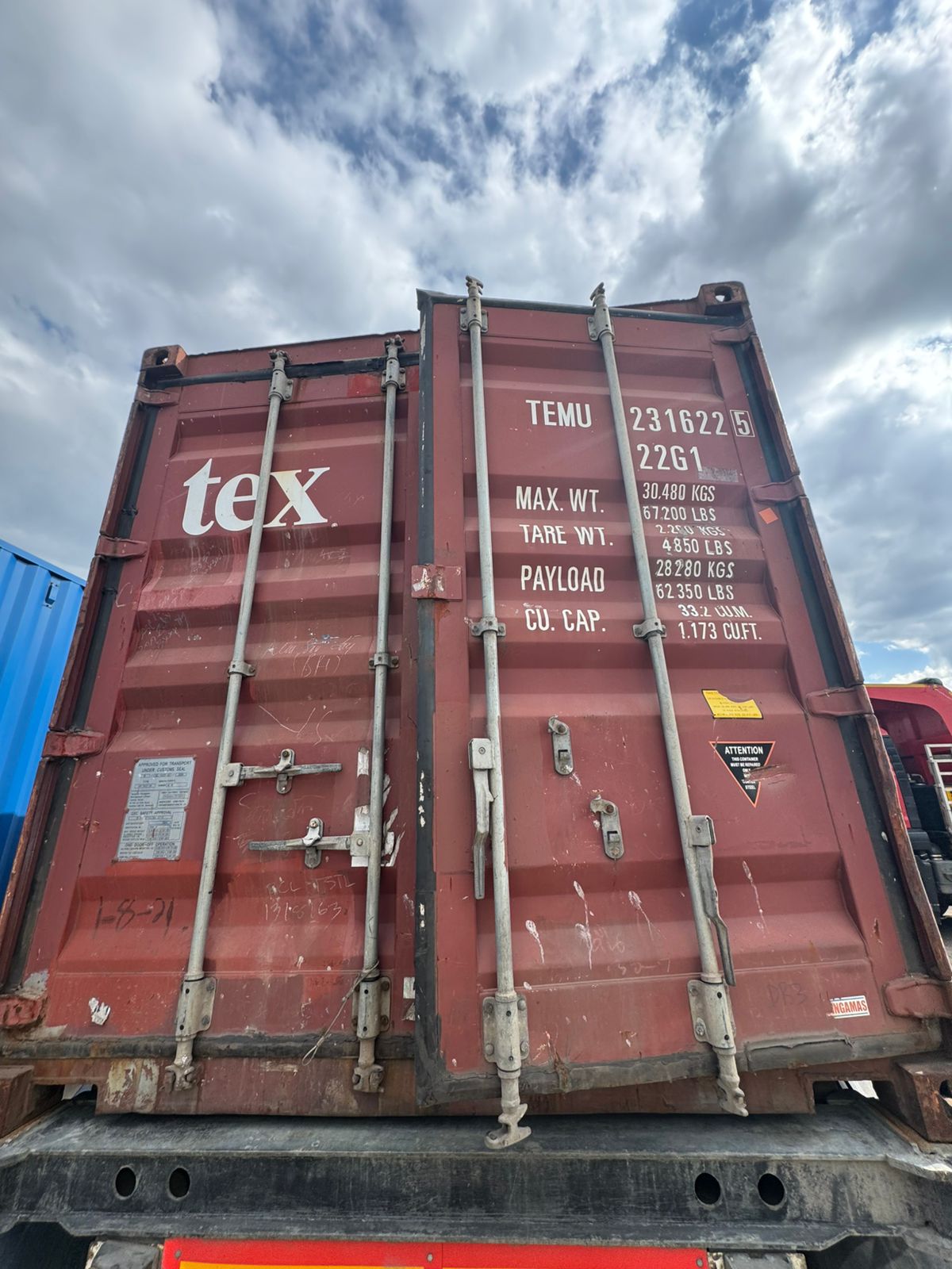 Морской контейнер TEMU2316225