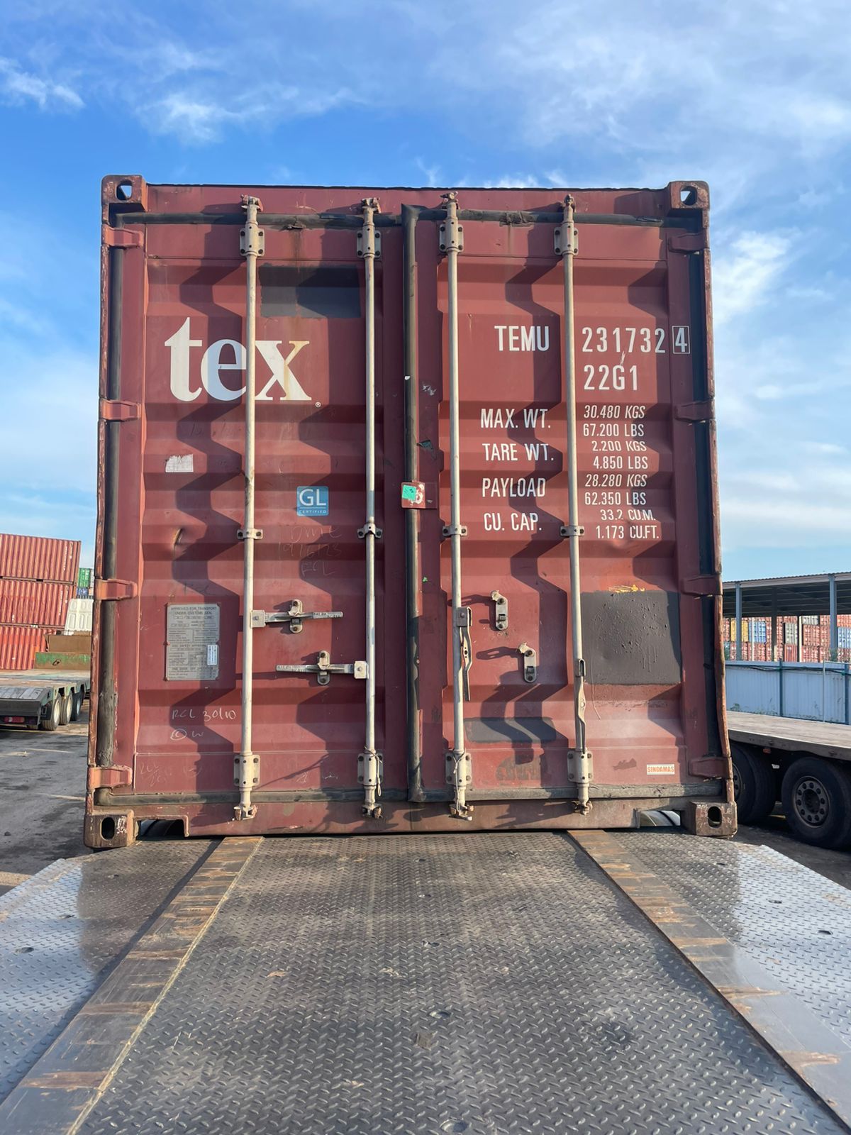 Морской контейнер TEMU2317324