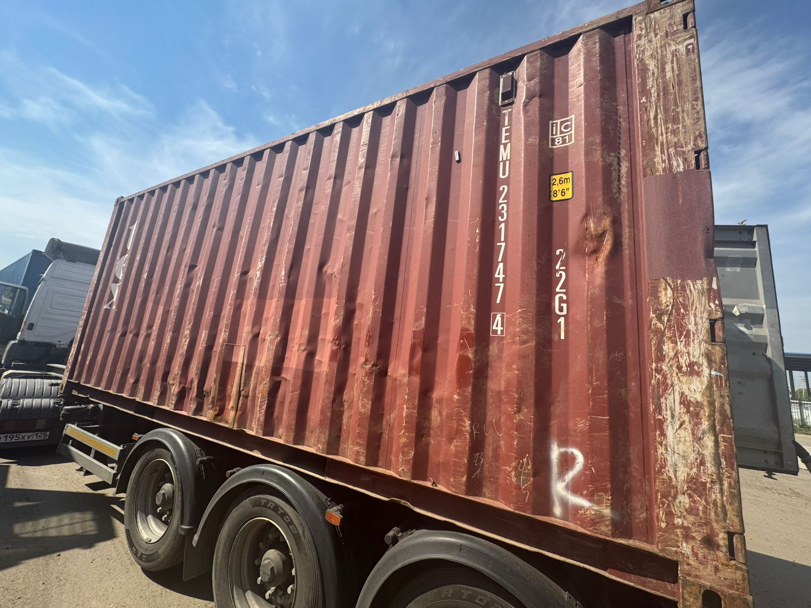 Морской контейнер TEMU2317474