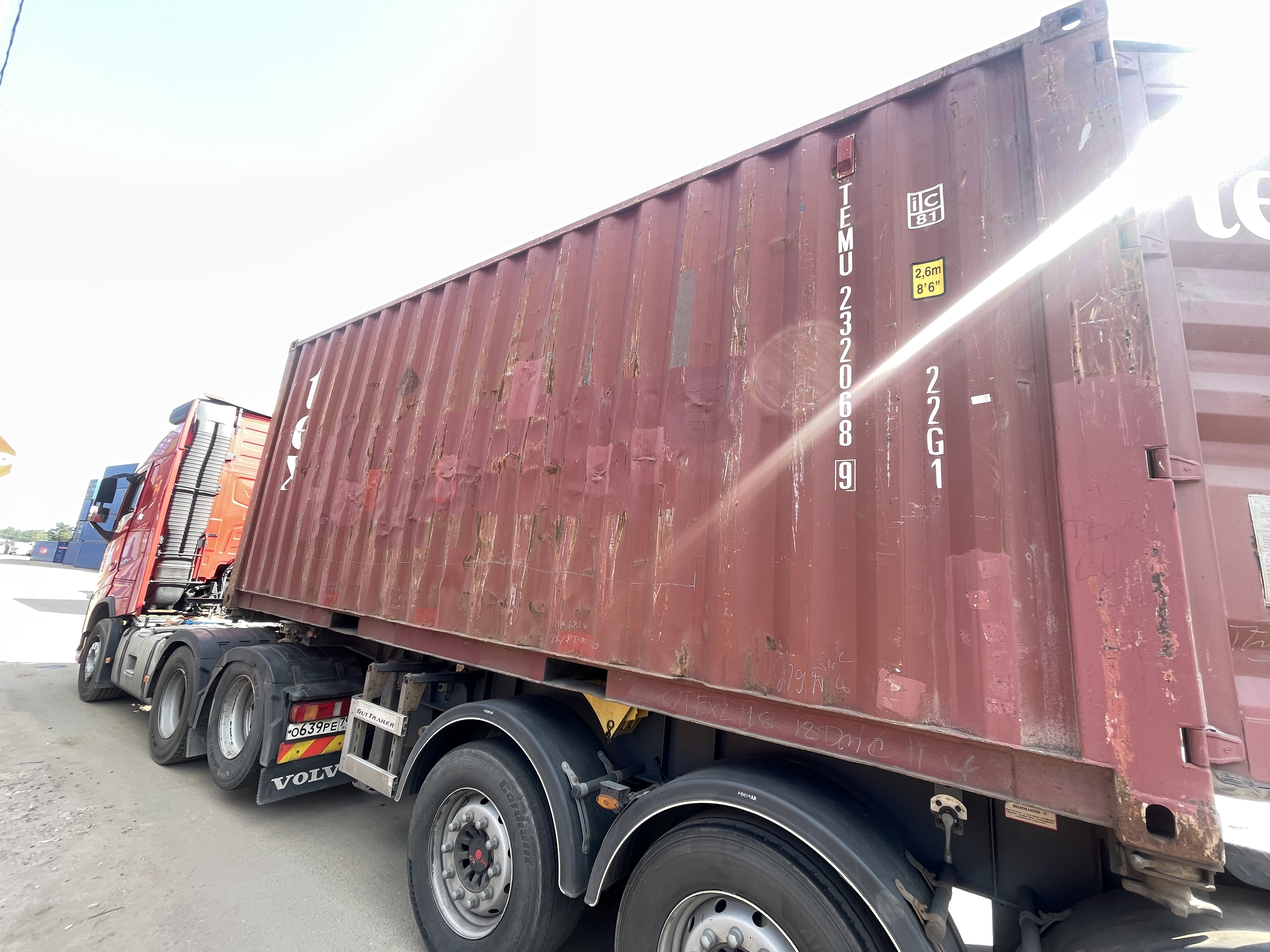 Морской контейнер TEMU2320689