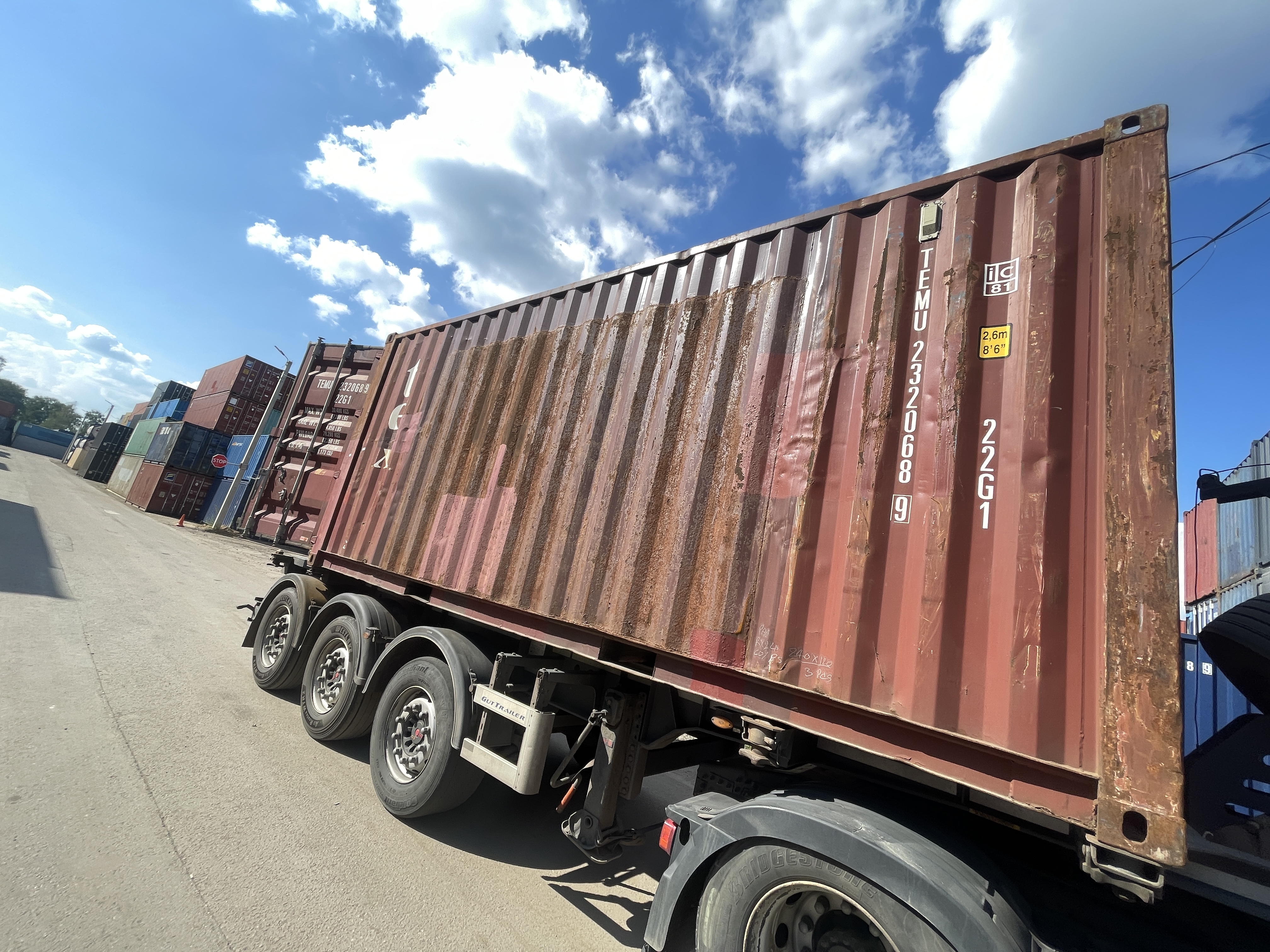 Морской контейнер TEMU2320689