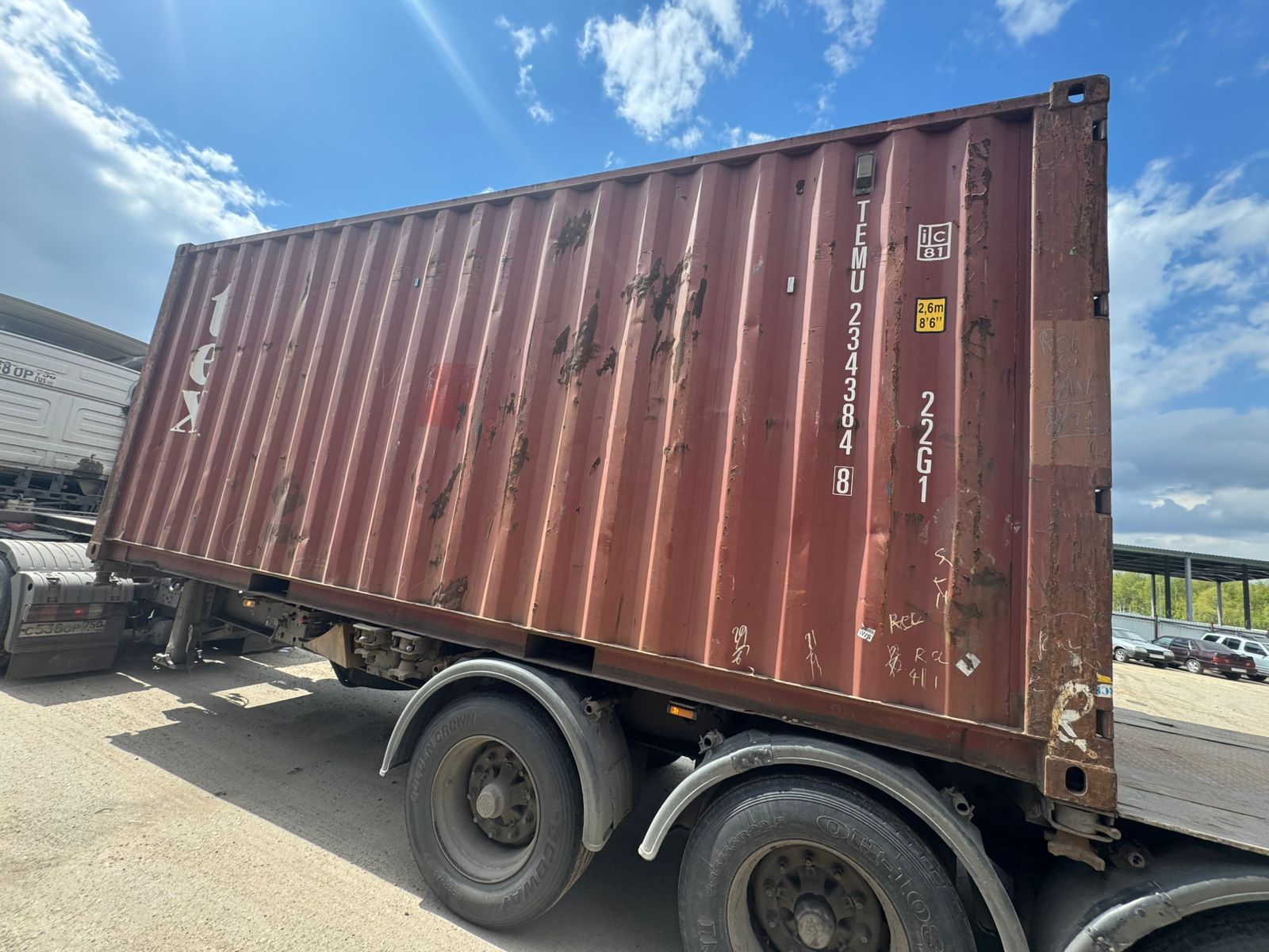 Морской контейнер TEMU2343848