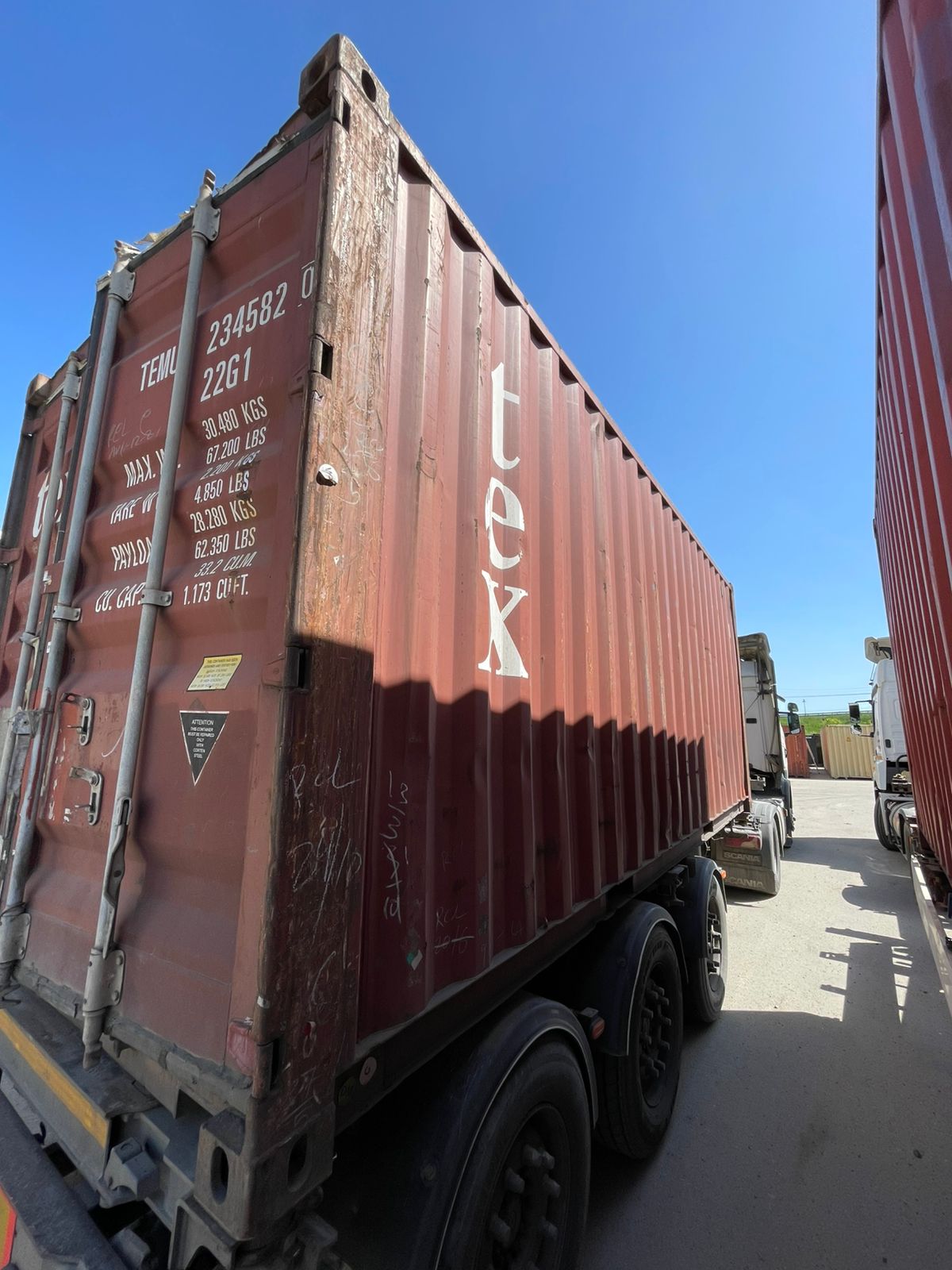 Морской контейнер TEMU2345820