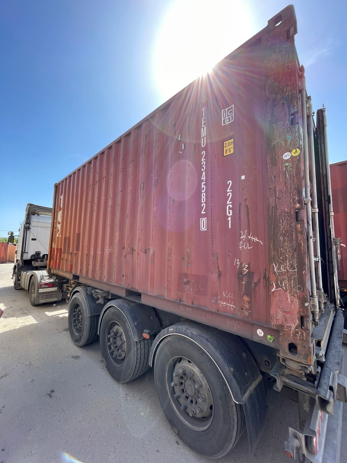 Морской контейнер TEMU2345820