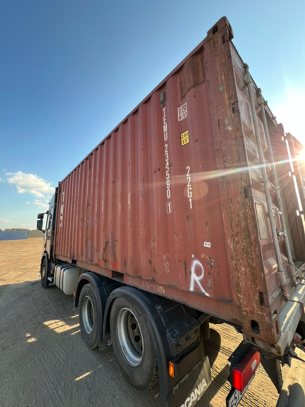 Морской контейнер TEMU2345901