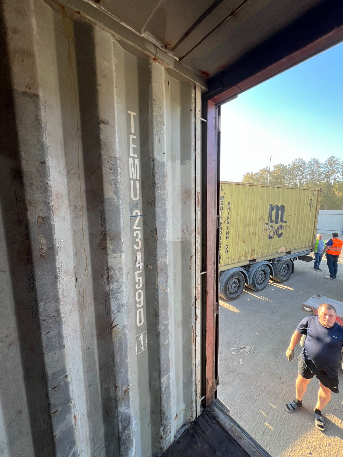 Морской контейнер TEMU2345901