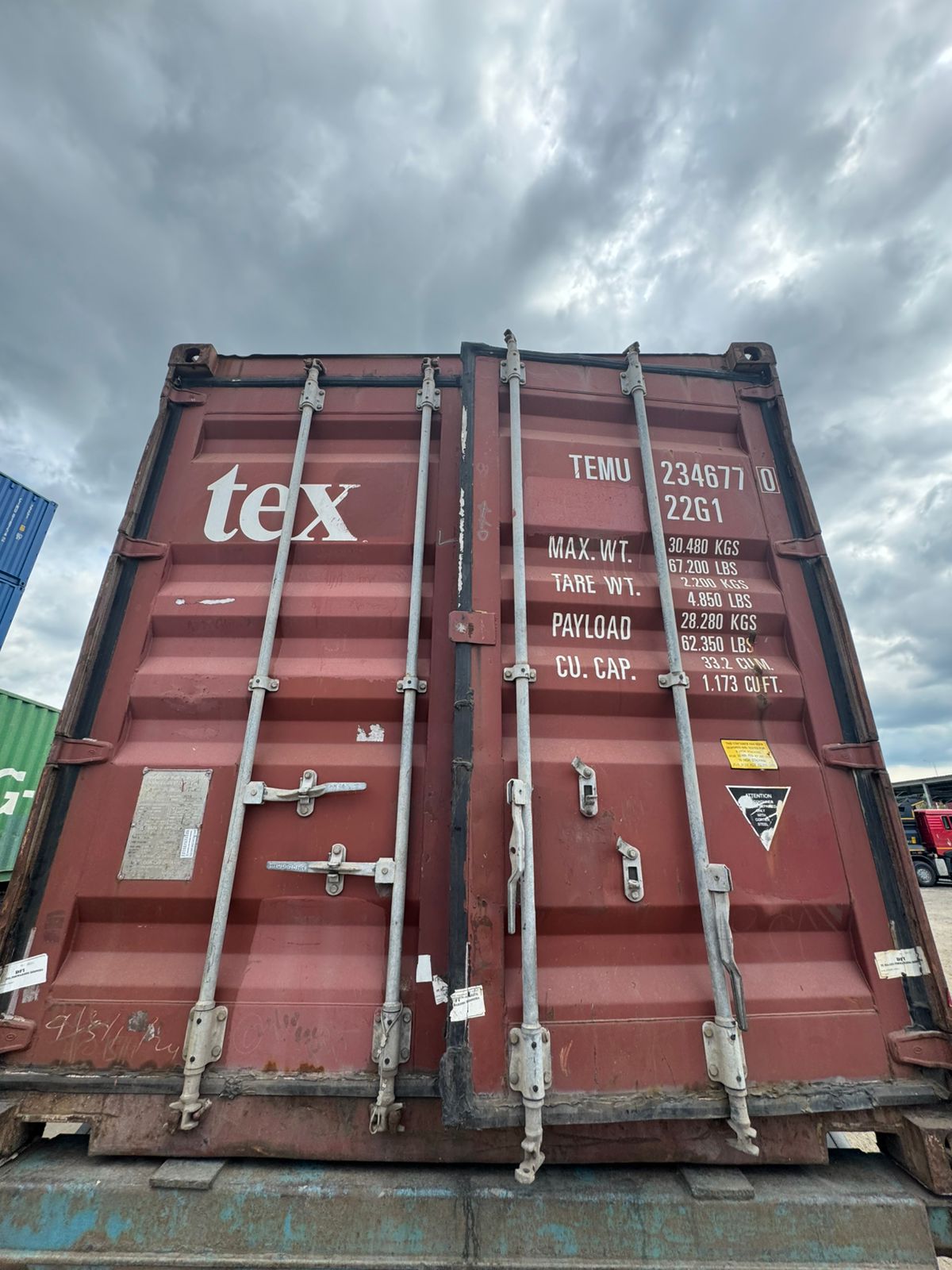 Морской контейнер TEMU2346770