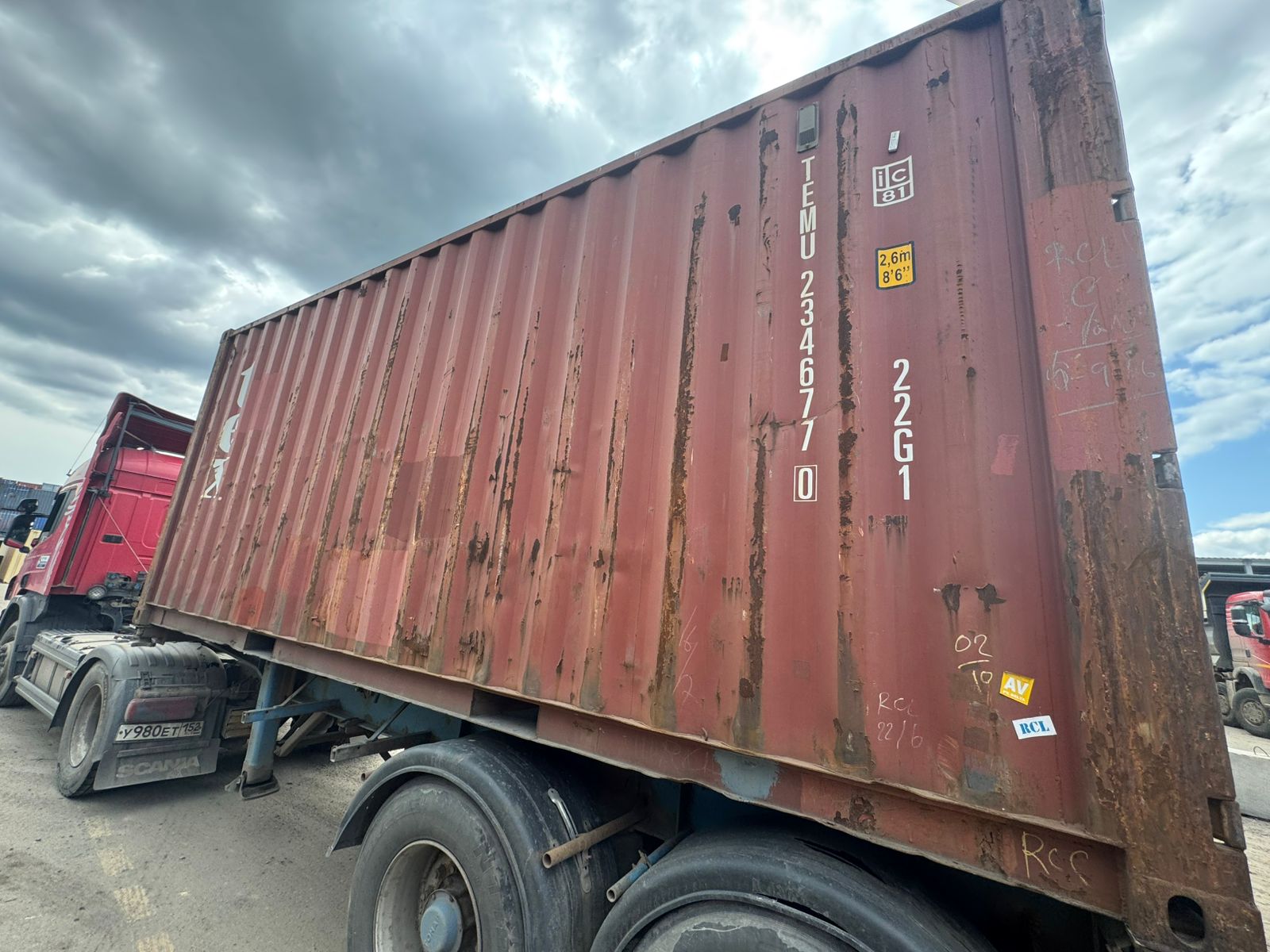 Морской контейнер TEMU2346770