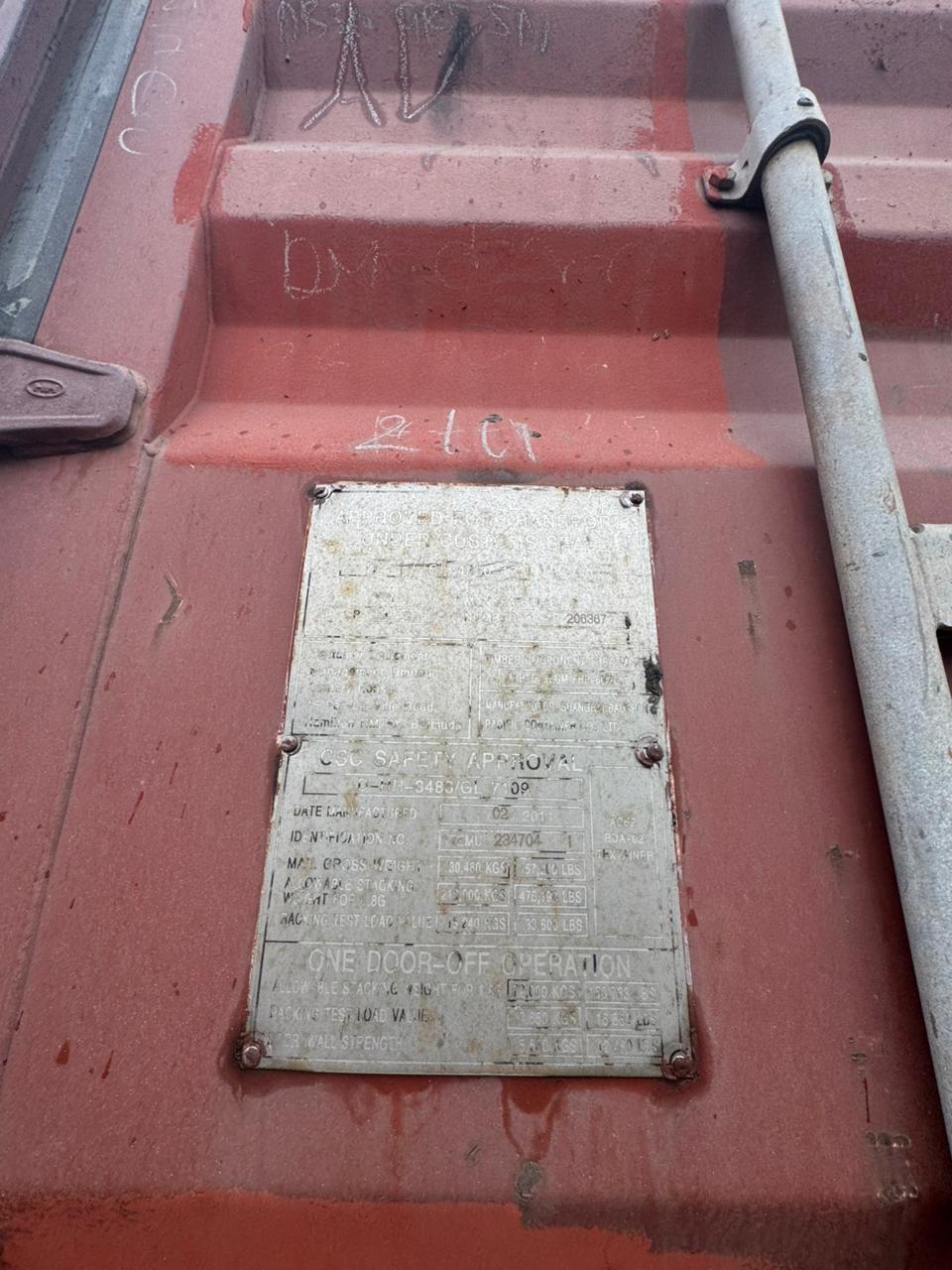 Морской контейнер TEMU2347041