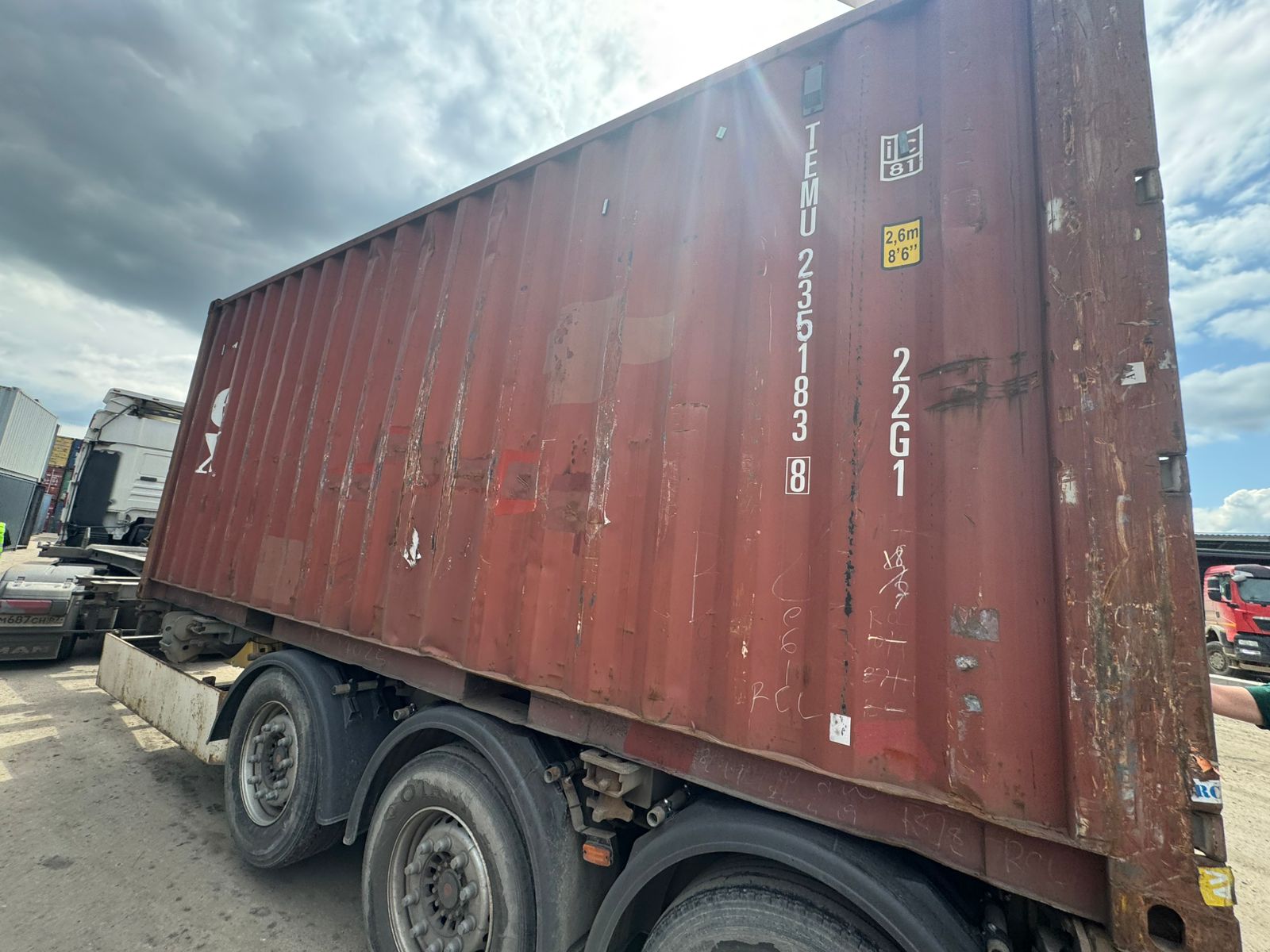 Морской контейнер TEMU2351838
