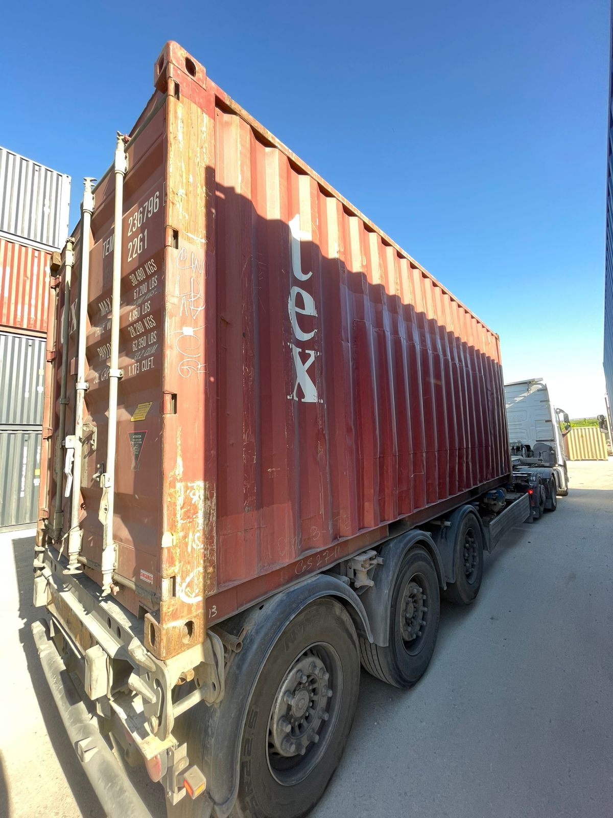 Морской контейнер TEMU2367963