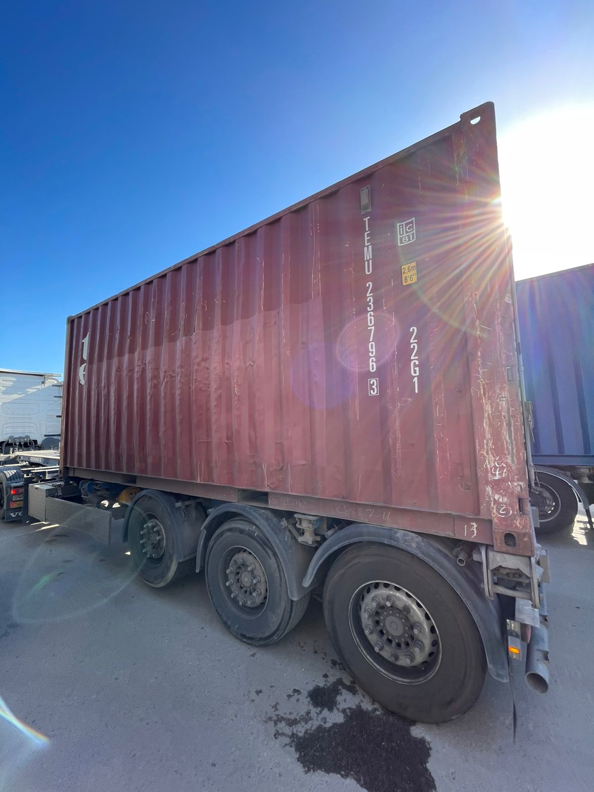 Морской контейнер TEMU2367963