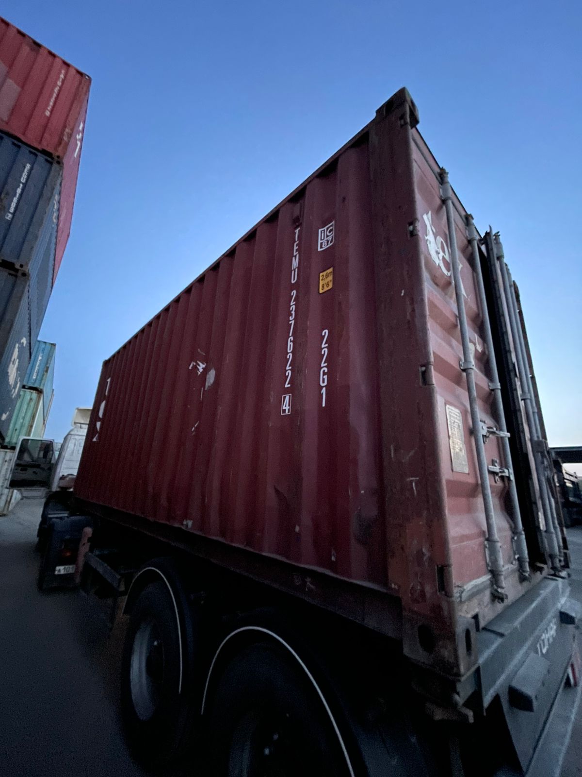 Морской контейнер TEMU2376224