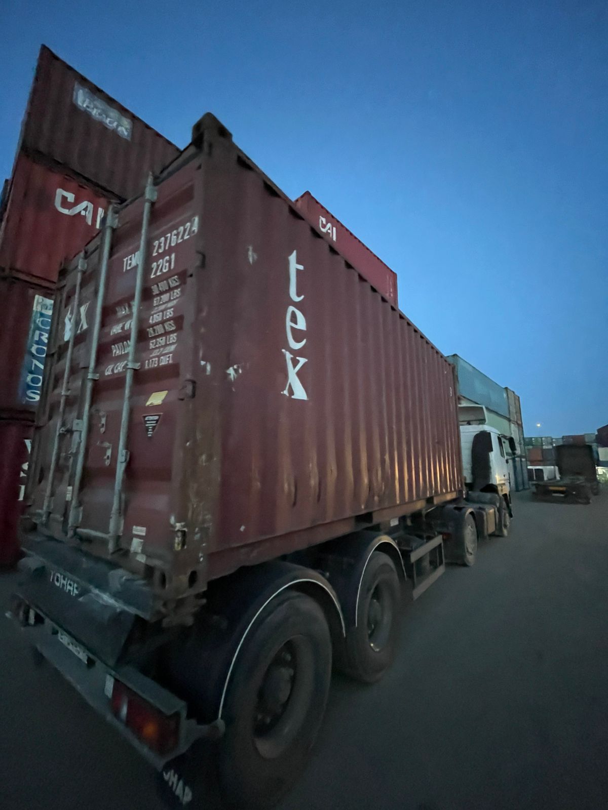 Морской контейнер TEMU2376224