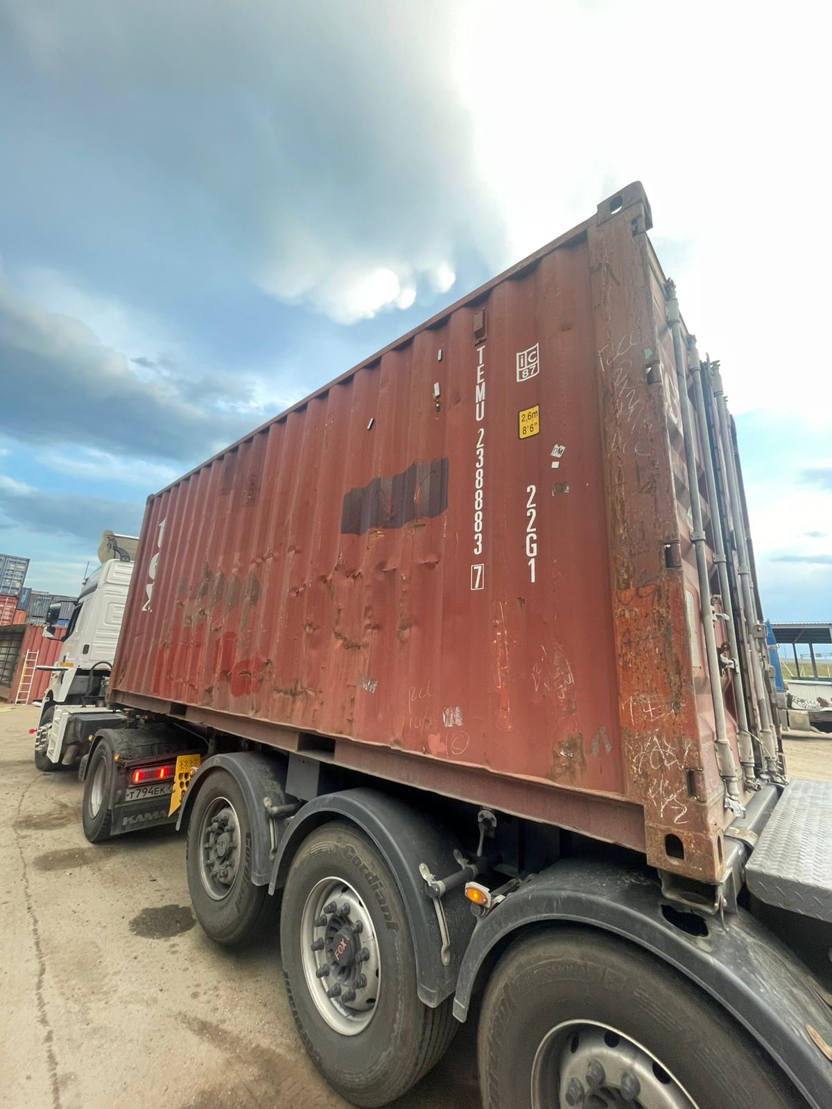 Морской контейнер TEMU2388837