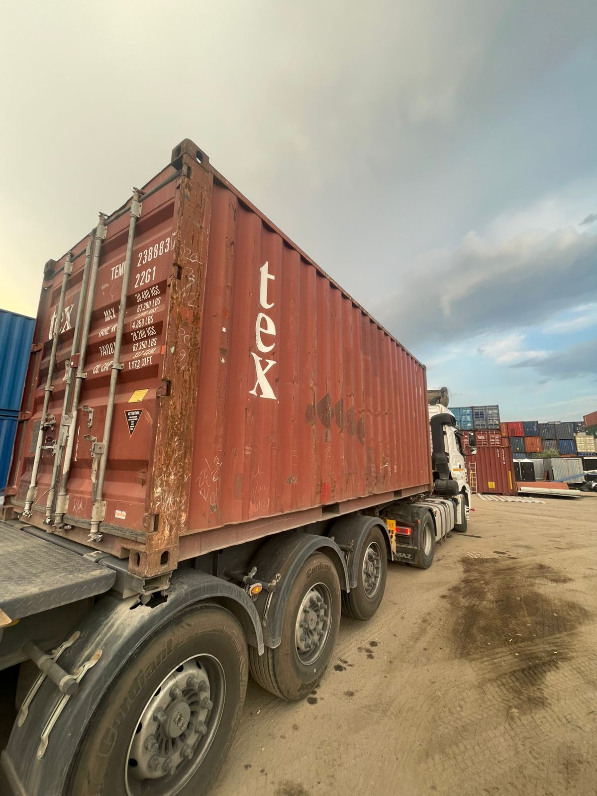 Морской контейнер TEMU2388837